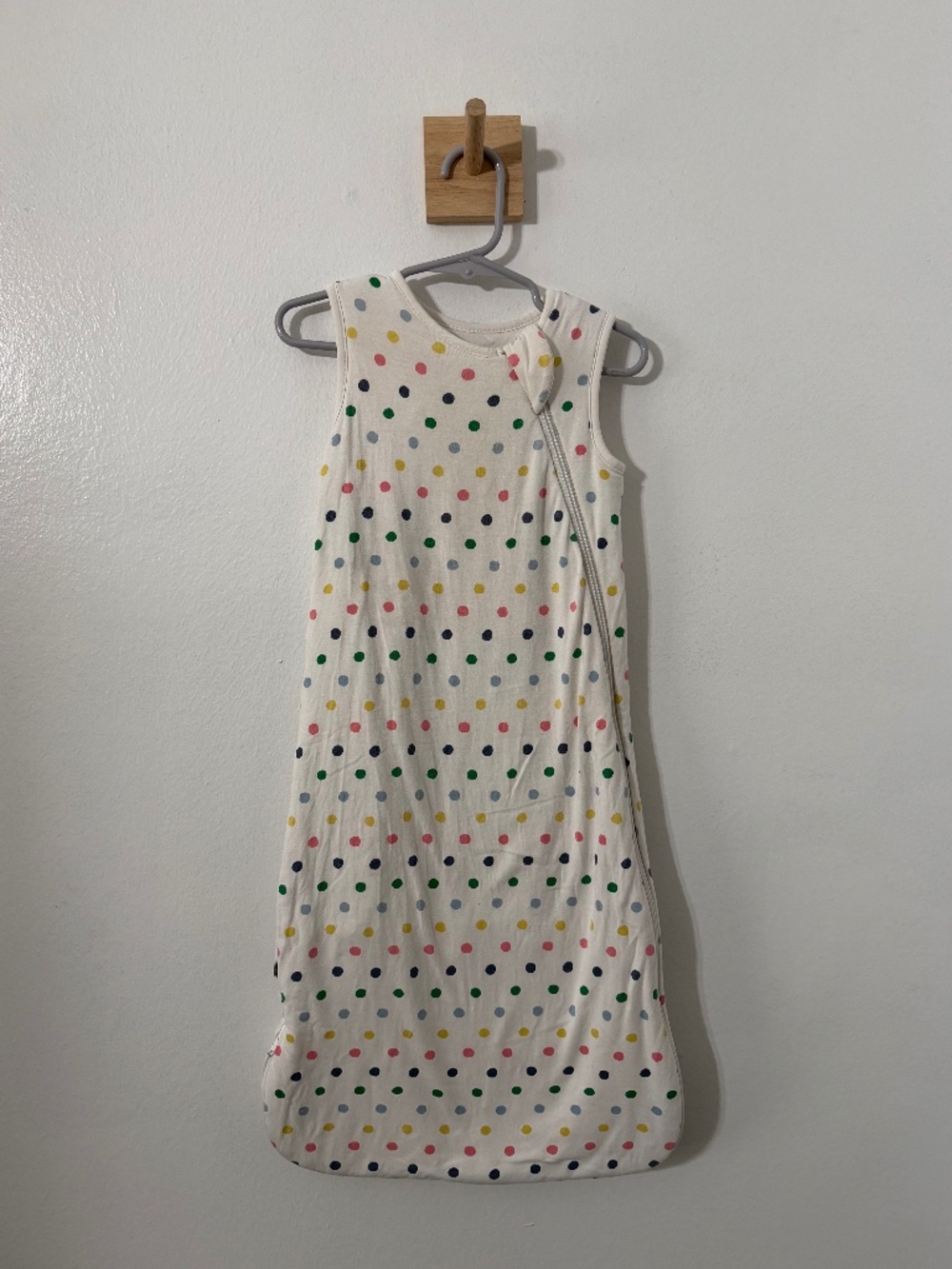 Kyte Baby Sleep Sack Polka Dots Size Small 1.0 Tog Wearable Blanket Bamboo